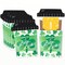 Big Dot of Happiness Shamrock St. Patrick’s Day Coffee Cup Gift Card Holders with Envelopes, Saint Paddy’s Day Latte Luck, Nifty Gifty Pack, Set of 8